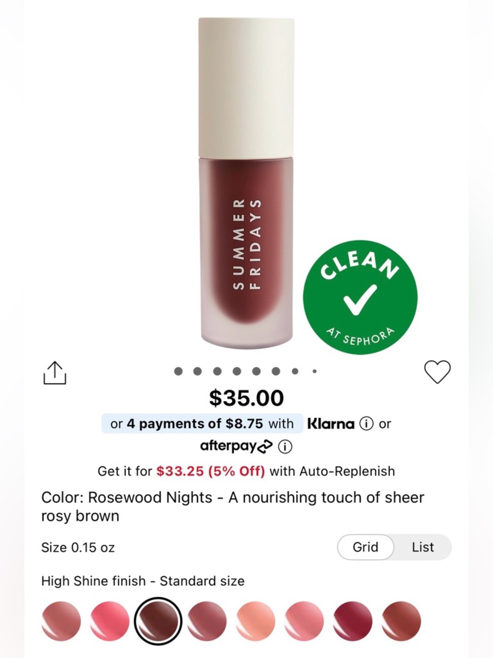 Summer Fridays Dream Lip Oil